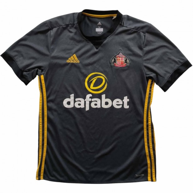 Sunderland 2017-18 Adidas vendg foci mez M-es