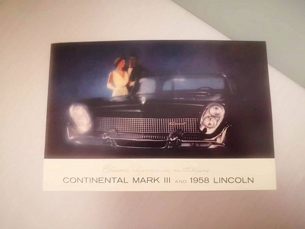 Sunstar Lincoln Continental 1:18 kisknyv