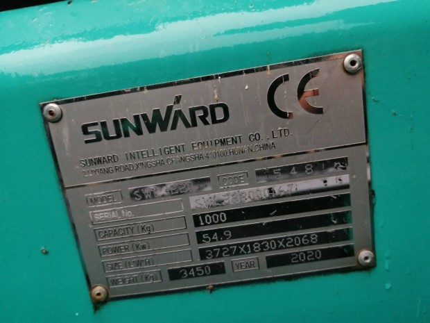 Sunward SW3220 2 darab j homlokrakod 