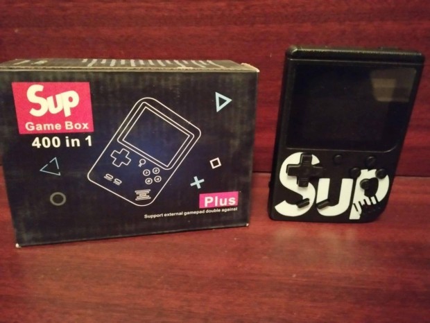 Sup Game Box Retro Jtkkonzol Fekete szn