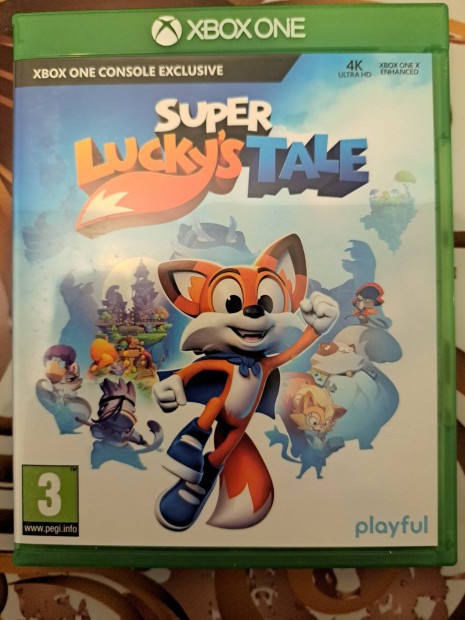 Super Lucky's Tale Xbox jtk kicsiknek!