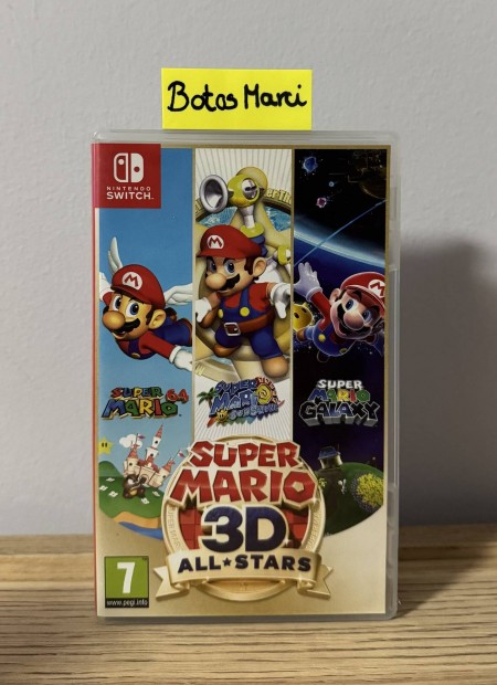 Super Mario 3D All-Stars Nintendo Switch jtk elad