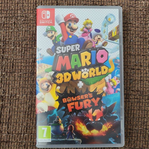 Super Mario 3D World+Bowsers Fury nintendo switch jtk elad/csere