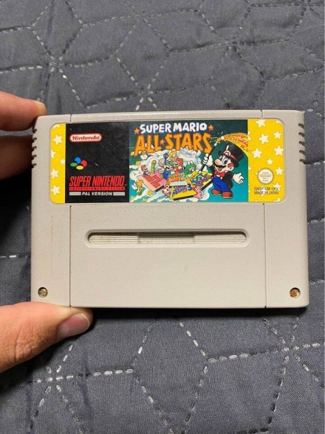 Super Mario All Stars SNES jtk elad