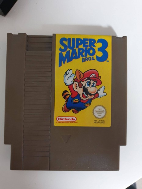 Super Mario Bros 3 - NES Nintendo kazetta eredeti ajndk tokkal