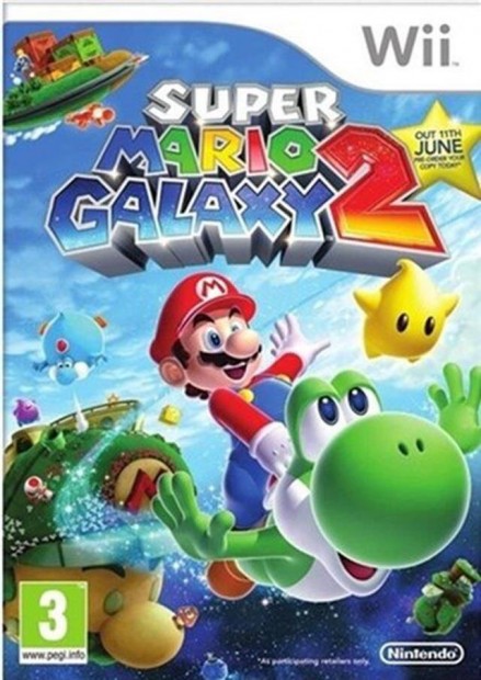 Super Mario Galaxy 2 Wii jtk