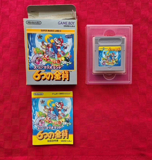 Super Mario Land 2 (Nintendo Game Boy) gameboy color advance CIB