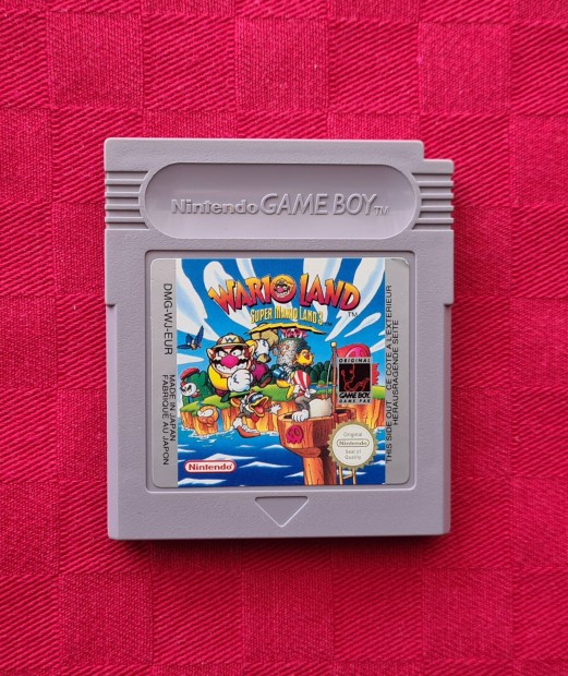Super Mario Land 3 Wario Land (Nintendo Game Boy color advance gameboy