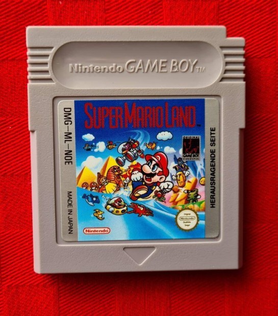 Super Mario Land (Nintendo Game Boy) gameboy color advance Angol II