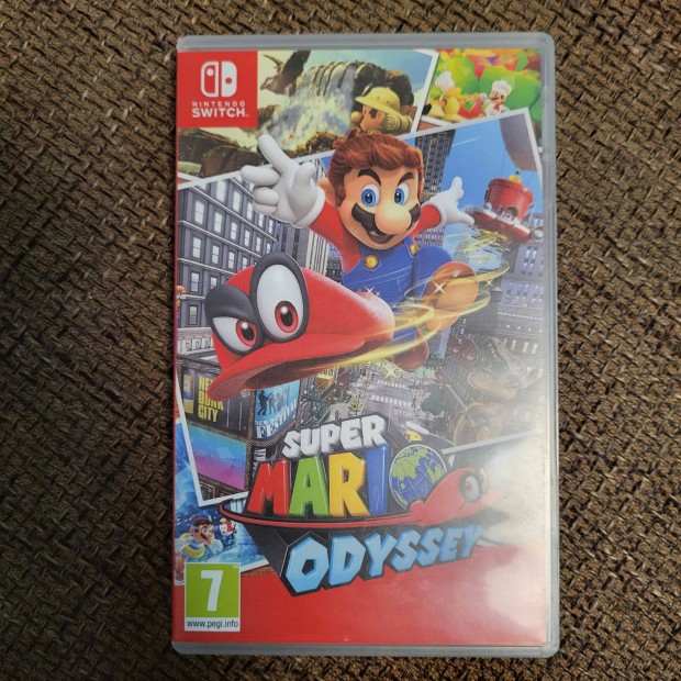 Super Mario Odyssey nintendo switch jtk elad/csere