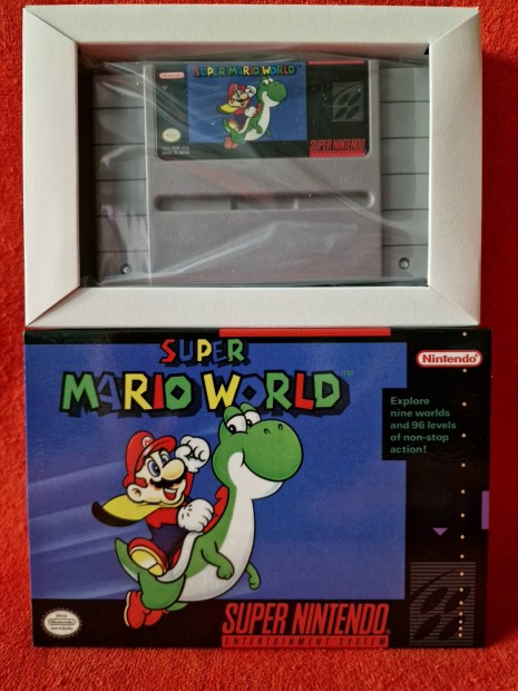 Super Mario World NTSC USA Super Nintendo jtk SNES