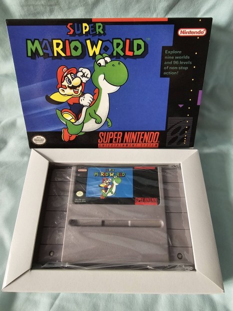 Super Mario World Super Nintendo NTSC USA kazetta SNES