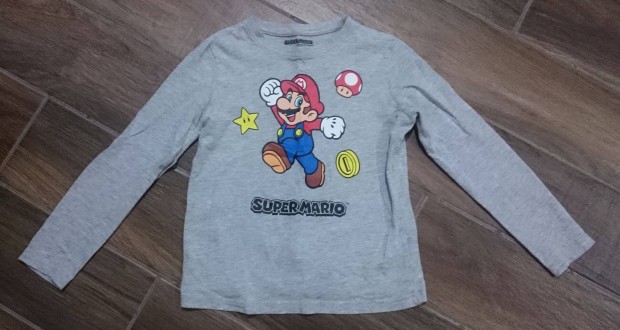 Super Mario gyerek hossz ujj pl 8 - vesnek