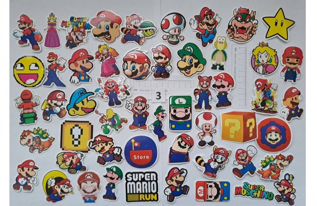 Super Mario matrica 50 db 3 fle
