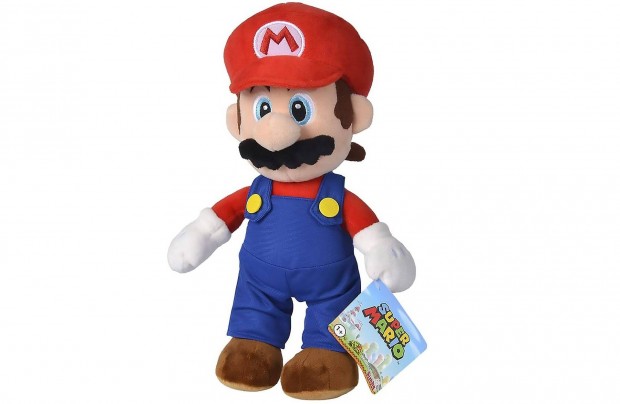 Super Mario vagy Luigi plss 30 cm Nintendo Simba
