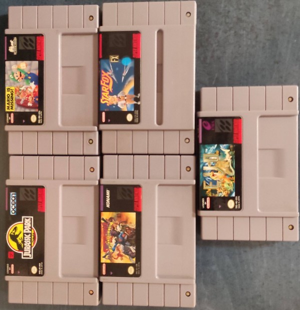 Super Nintendo SNES USA Ntsc jtkok eladak gyjtemnybl