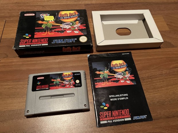 Super Nintendo Snes Daffy Duck The Marvin Missions
