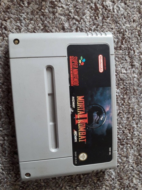 Super Nintendo (SNES) Mortal Kombat 2 játék kazetta