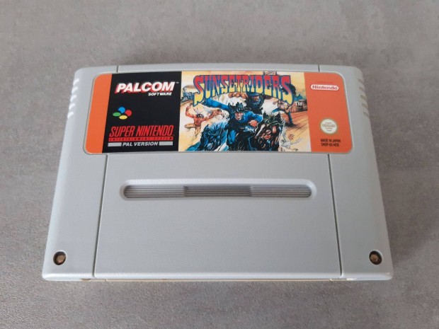Super Nintendo (SNES) Sunset Riders (Snsp-6S-NOE) jtk