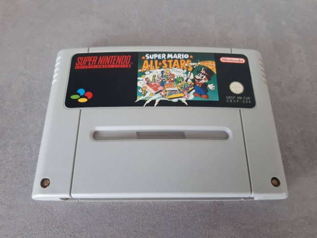 Super Nintendo (SNES) Super Mario All Stars (Snsp-4M-EUR) jtk