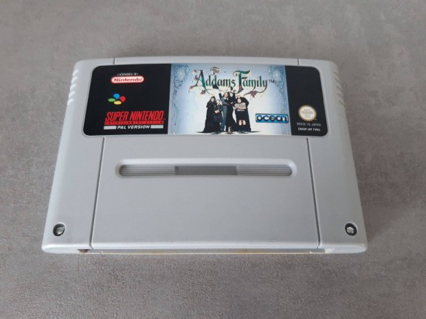 Super Nintendo (SNES) The Addams Family (Snsp-AF-FRG) jtk