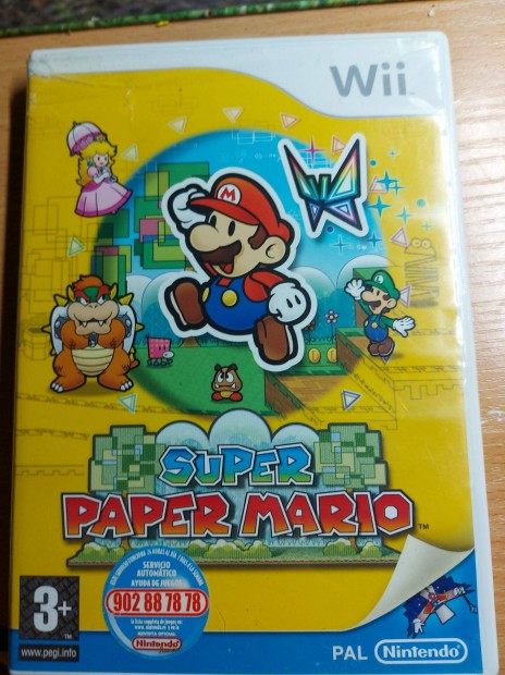 Super Paper Mario Nintendo Wii