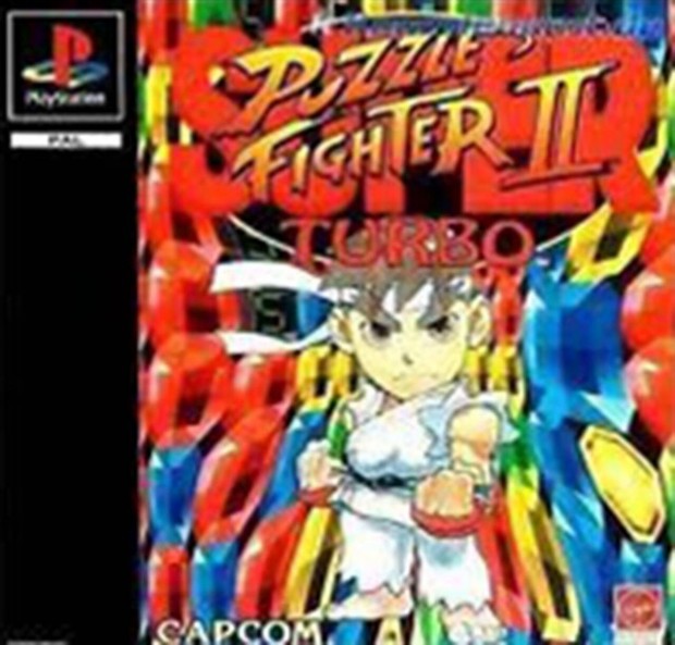 Super Puzzle Fighter II Turbo, Boxed PS1 jtk