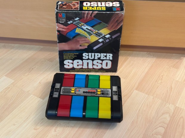 Super Simon Electronic Milton Bradley Game Super Senso 1979 - mkd!