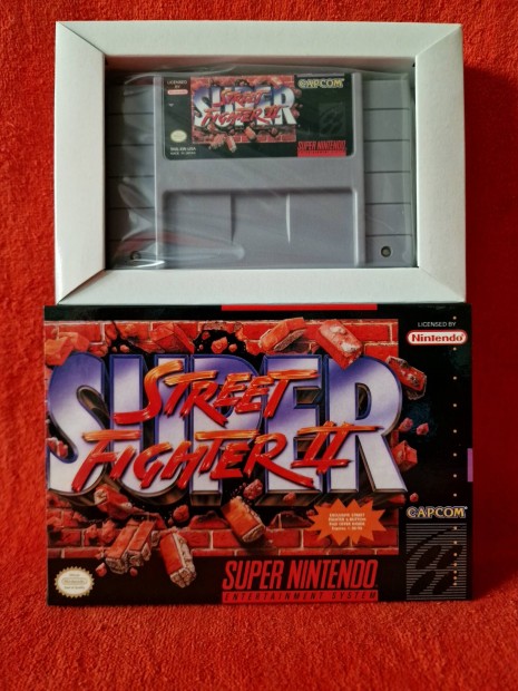 Super Street Fighter II. NTSC USA Super Nintendo jtk SNES