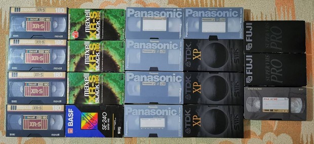 Super VHS kazettk S-VHS