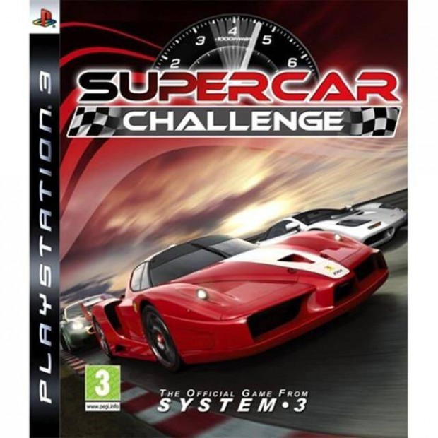 Supercar Challenge eredeti Playstation 3 jtk