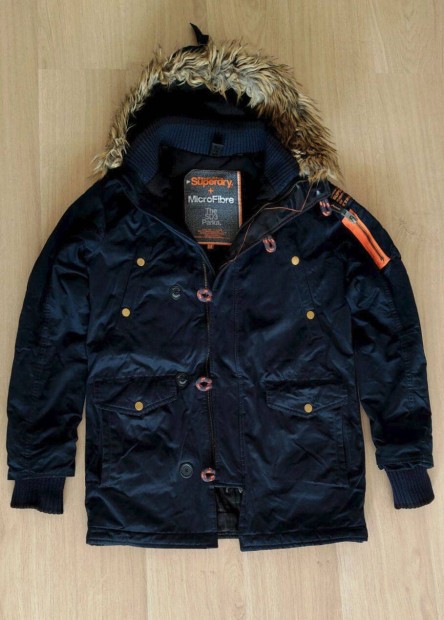 Superdry Microfibre SD3 frfi parka kabt M-es mret