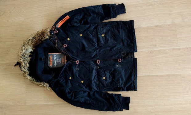 Superdry Microfibre SD3 frfi parka kabt M-es mretben