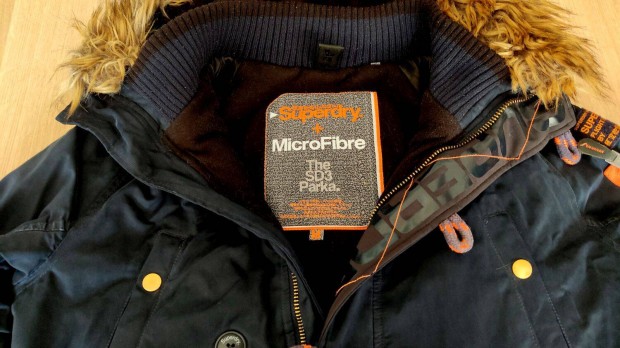 Superdry Microfibre frfi parka kabt