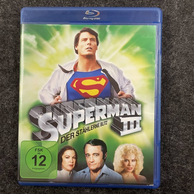 Superman 3 BD (magyar szinkronos) Christopher Reeve, Richard Pryor