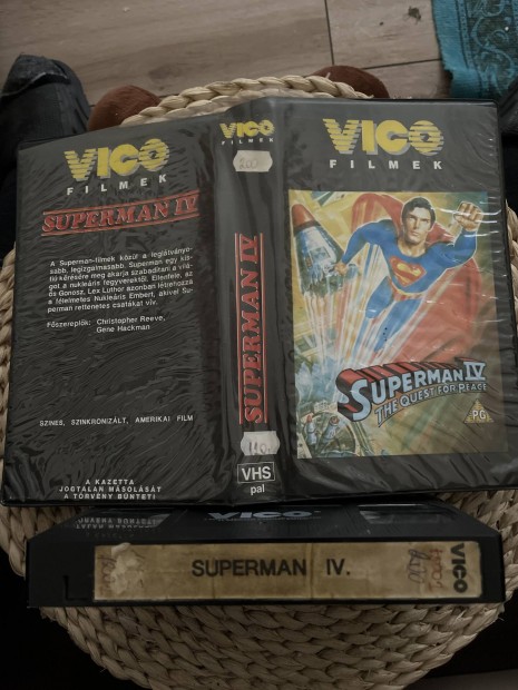 Superman 4 vhs vico