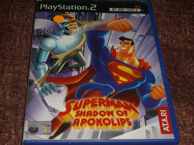 Superman Shadow of Apokolips Ps2 eredeti lemez ( 3000 Ft )