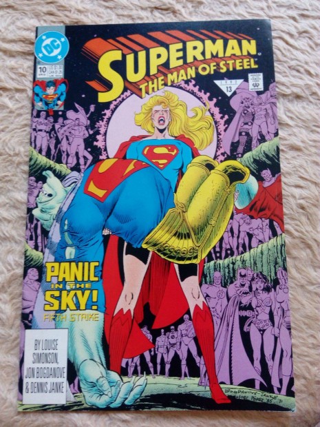 Superman: The man of Steel amerikai DC kpregny 10. szma elad!