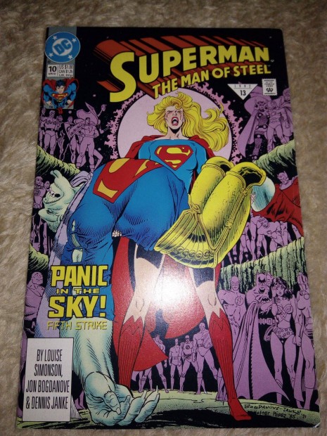 Superman: The man of Steel amerikai DC kpregny 10. szma elad!