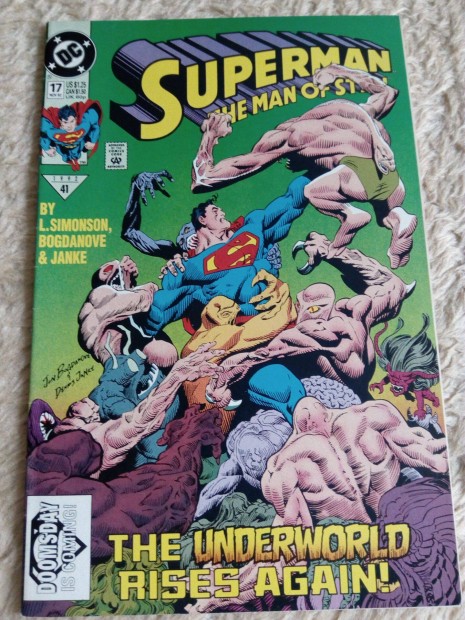 Superman: The man of Steel amerikai DC kpregny 17. szma elad!