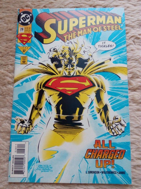 Superman: The man of Steel amerikai DC kpregny 28. szma elad!
