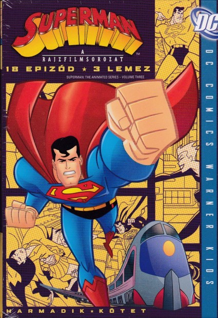 Superman - A rajzfilmsorozat 3. vad DVD