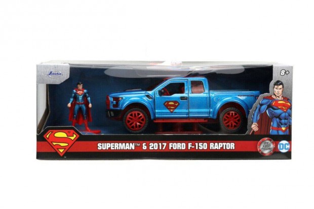 Superman figura 2017 Ford F-150 Raptor 1:32 aut