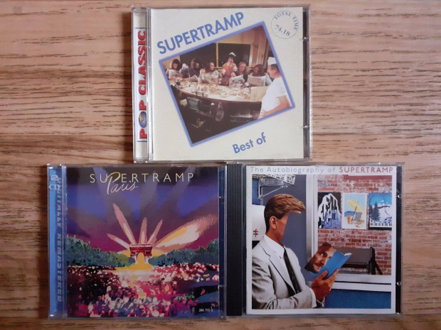 Supertramp (jszer, Svjcban vsrolt) CD-k