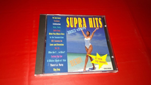 Supra Hits Dance-Extasy Vlogats Cd 1995 Zebra