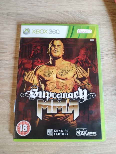 Supremacy MMA Xbox 360 jtk 