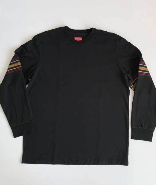 Supreme Knit Panel Stripe Long Sleeve FW18'