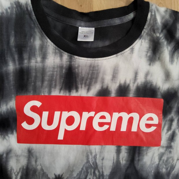 Supreme férfi póló XL