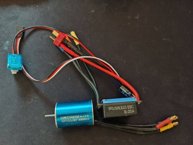 Surpasshobby 2435 4900KV brushless motor s 25A ESC vezrl