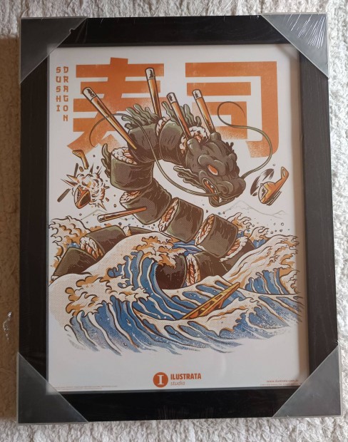 Sushi Dragon s Takoyaki Attack keretes poszterek (30 x 40 cm) , 2db